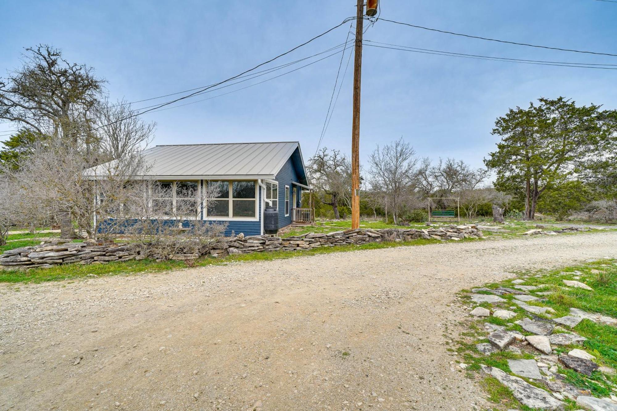 Cozy Kerrville Guest Cottage Near Guadalupe River! Exterior foto