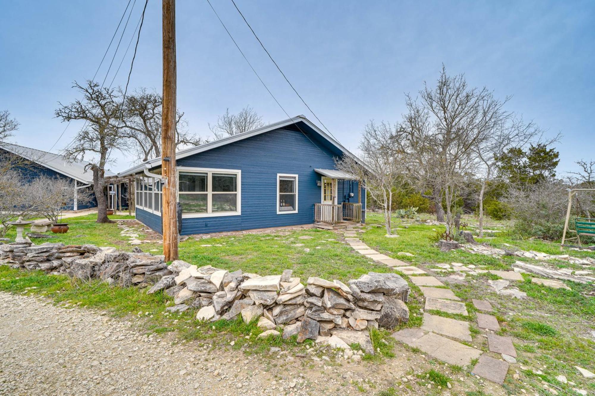 Cozy Kerrville Guest Cottage Near Guadalupe River! Exterior foto